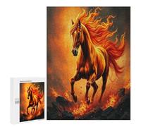 Cheval Puzzles 1000 Pièces Educa Qualité Supérieure Edificio du Paysage Décoration Artistique pour Famille Challenge Difficile Relaxation 3D Assemblage Amusant 500 PCS
