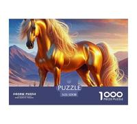 Cheval Puzzles 1000 Pièces pour Adultes Et Enfants sur Le Thème De Qualité Supérieure Jeu ÉduChatif Loisir Matériaux Recyclés 52x38cm/1000pcs