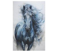 Cheval Puzzles Adulte 1000 Pieces Cadeau Famille Puzzle Classique 3D EnfFourmisJouet en Bois Cadeau Unique 78×53cm