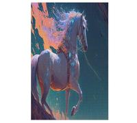 Cheval Puzzles Adulte 1000 Pieces Cadeau Famille Puzzle Classique 3D EnfFourmisJouet en Bois Cadeau Unique 78×53cm