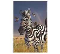 Cheval Puzzles Adulte 1000 Pieces Cadeau Famille Puzzle Classique 3D EnfFourmisJouet en Bois Cadeau Unique 78×53cm