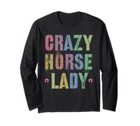 Cheval rétro Crazy Lady Country Crew à Cheval My Equestrian Manche Longue