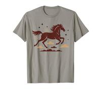 Cheval Sauvage Style Occidental Galop Équitation Fans Année T-Shirt