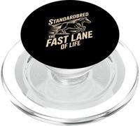 Cheval Standardbred - The Fast Equestrian PopSockets PopGrip pour MagSafe