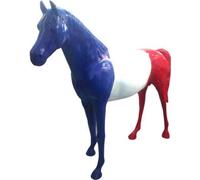 Cheval Statue France Décoration Statues Déco Sculptures Absracte Art xxl