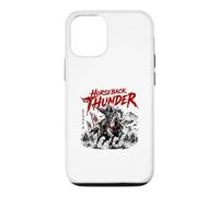 Cheval Thunder Samourai Warrior Scène de Bataille épique Coque pour iPhone 12/12 Pro