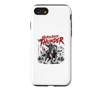 Cheval Thunder Samourai Warrior Scène de Bataille épique Coque pour iPhone SE (2020) / 7/8