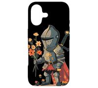 Chevalerie Amusante et Fleurs pour Les Amateurs de Chevaliers Coque pour iPhone 17