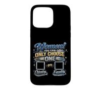 Chevalerie ou égalité : Choisissez Un Type drôle Coque pour iPhone 15 Pro Max