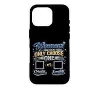Chevalerie ou égalité : Choisissez Un Type drôle Coque pour iPhone 16 Pro