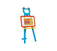 Chevalet 2 en 1 pour enfants avec tableau noir et tableau blanc