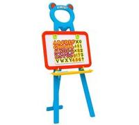 Chevalet 2 en 1 pour enfants avec tableau noir et tableau blanc Multicolore G