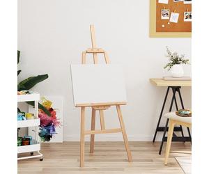 Chevalet 53,5x95x127 cm bois de pin massif support de peinture vidaXL