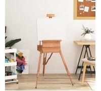 vidaXL Chevalet en hêtre massif 81 x 121 x 173 cm