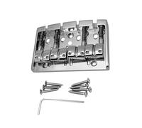 Chevalet à 4 cordes pour guitare basse électrique - Assemblage de pont de guitare basse - Pièces de rechange vintage