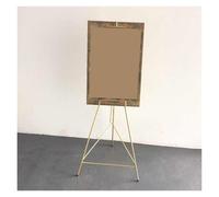 Chevalet autoportant en métal robuste, réglable et pliable pour affichage, panneaux de mariage, expositions d'art, présentations
