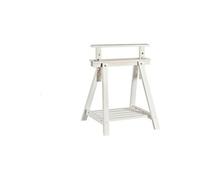 Chevalet Blanc Bois de pin (70 x 45 x 70 cm)