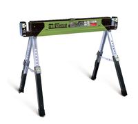 Chevalet Bock Table de Travail Werkbock Acier Réglable en Hauteur 650kg Pliable