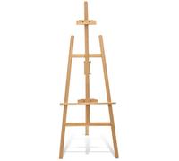Artina chevalet en bois grand pin FSC® réglable en hauteur pour grands | 150cm champ pour enfants & adultes mariage toiles Easel petits châssis peinture atelier Tessin