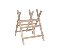 Ribiland Chevalet en bois 3 branches PRICPBB3 H. 90 cm L. 63 cm section 40 x 35 mm avec chaîne