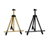 Chevalet d'affichage en alliage d'aluminium, 63 pouces, hauteur réglable, support de dessin de peinture de croquis avec sac de transport pour dessus de Table au sol