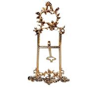 Chevalet d'art portable avec coussinet antidérapant réglable en hauteur - Support décoratif pour affichage d'œuvres d'art