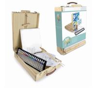 Chevalet d'artiste en bois avec 52 pièces - SYCOMORE