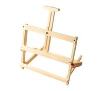 Chevalet d'artiste pliable avec construction en bois épais Support réglable Voyage Professionnel Croquis Réglable Artiste