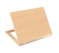 Chevalet d'artiste pliable avec construction en bois épais Support réglable Voyage Professionnel Croquis Réglable Artiste