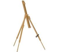 Vinsetto Chevalet d'artiste en bois sur pieds pliable portable supporte des toiles jusqu'à 66/107 cm bois naturel