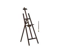 HOMCOM Chevalet d'artiste sur pieds dim. 51,5L x 71,5l x 134,5H cm inclinaison réglable 90° max. bois de pin