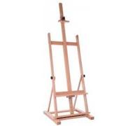 Chevalet d'atelier à patins en hêtre huilé