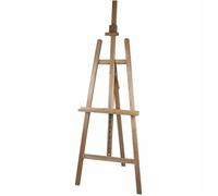 Chevalet d'atelier - Robuste - Bois d'orme - Pliable - Hauteur max: 130 cm - Poids: 5 5 kg