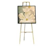 Chevalet D'Atelier Robuste Et Durable - Chevalet De Sol En Métal En Forme De A Avec Trépied - Idéal Pour L'Exposition D'Œuvres D'Art, Les Panneaux De Mariage, Les Salons Professionnels, Les Enseignes