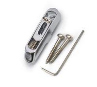 Chevalet de basse électrique avec base en alliage et selles en laiton robuste pour un contrôle optimal de la résonance