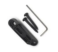 Chevalet de basse électrique avec base en alliage - Selles en laiton robuste pour un contrôle optimal de la résonance - Chevalet de basse avec vis