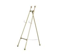 Chevalet de bienvenue réglable sur pied pour mariage, présentation, centre commercial, hôtel, studio photo, doré, hauteur 150 cm