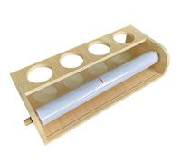 Chevalet de boîte à croquis - Support de peinture - Support de rouleau de papier d'art | Chevalet de table en bois avec support de rouleau de papier en bois pour artistes, dessin et croquis étudiants