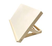 Chevalet de bureau, support pliable à angle réglable, chevalet de peinture de table, design pliable robuste, art créatif en bois pour débutants, artistes, utilisation en studio et pratique artistique