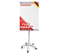 Chevalet de Conférence , 67 x 105 cm Magnétique, Effaçable - Paperboard, Tableau Magnétique Blanc