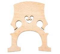 Chevalet de contrebasse droit pour basse acoustique en bois d'érable partie 3/4