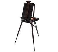 Chevalet de croquis réglable en bois - Trépied durable avec fixations en acier pour peinture et œuvres d'art