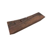 Chevalet de guitare acoustique artisanal en érable massif de remplacement avec design incurvé pour composants d'instruments à cordes riches