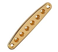 Chevalet de guitare de remplacement à travers le corps de la virole de remplacement à travers les cordes de pont en métal