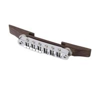 Chevalet de guitare électrique à 6 cordes avec selles à roulettes, selles, jazzes, chevalet de guitare en bois