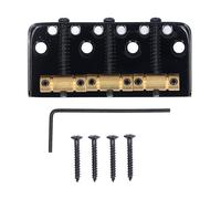Chevalet de guitare électrique court à 3 pontets, remplacement professionnel for guitare Telecaster(Zwart)