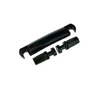 Chevalet De Guitare Electrique Pont De Guitare Électrique LP Planche Arrière À 6 Cordes Accessoires Pour Instruments Musique Durables(Black)