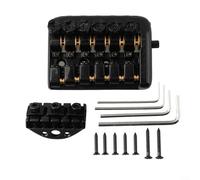 Chevalet de guitare électrique sans tête, selle fixe, alliage de zinc + matériau en fer (A)