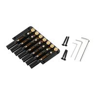 Chevalet de guitare électrique Y67A, chevalet oblique à 7 cordes, en métal, sans tête