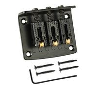 Chevalet de guitare en alliage de zinc à 3 cordes avec 4 vis de montage pour guitare électrique
